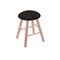 Holland Bar Stool Co Maple Vanity Stool, Natural Finish, Canter Red Seat RC18MSNat003 - alternate 1